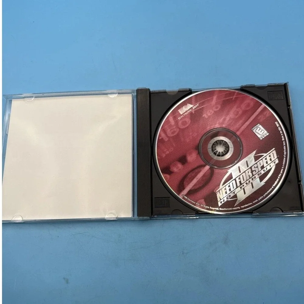 Need for Speed III Hot Pursuit PC Game 1998 Electronic Arts Jewel Case Retro CD